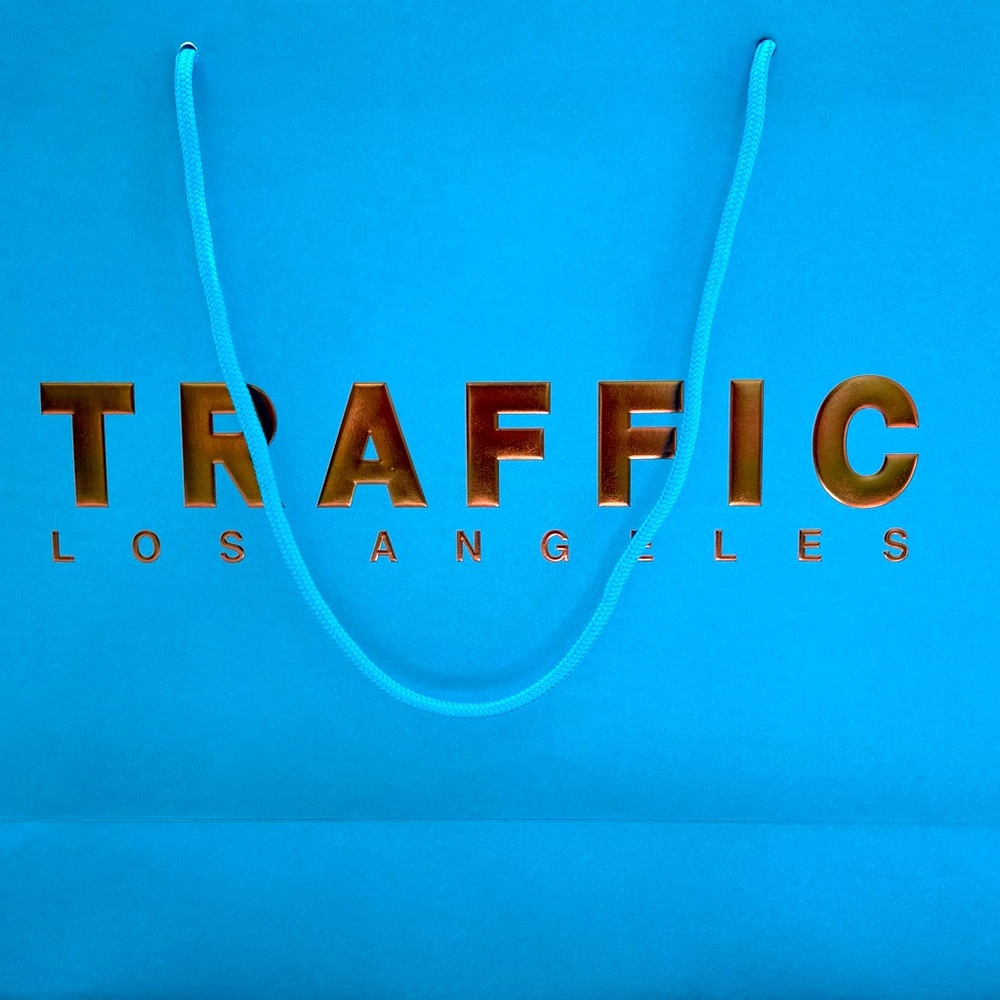 Traffic Blue and Gold Closet Accessory